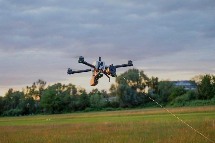 drone fiber optic