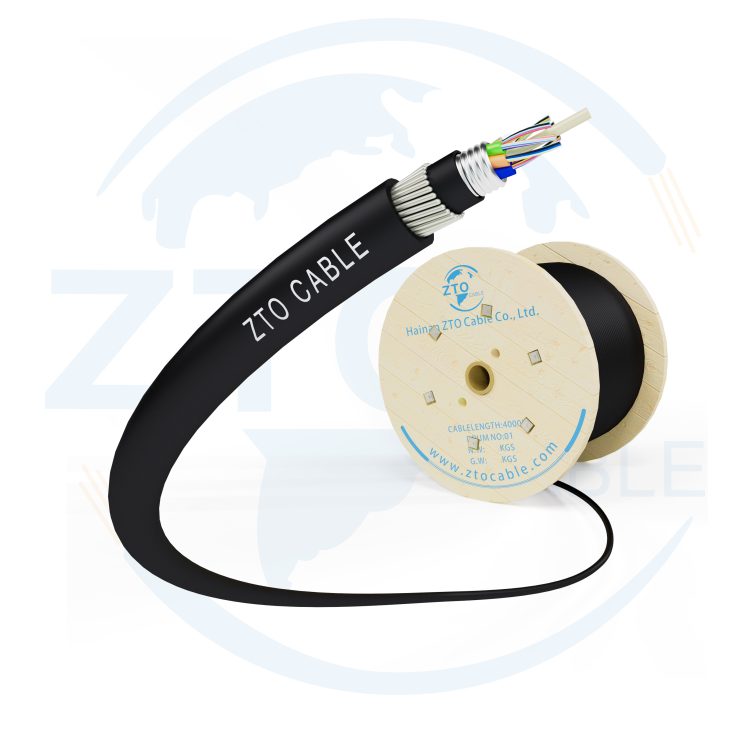 Подводный или для прямой прокладки GYTS33 волоконно-оптический кабель