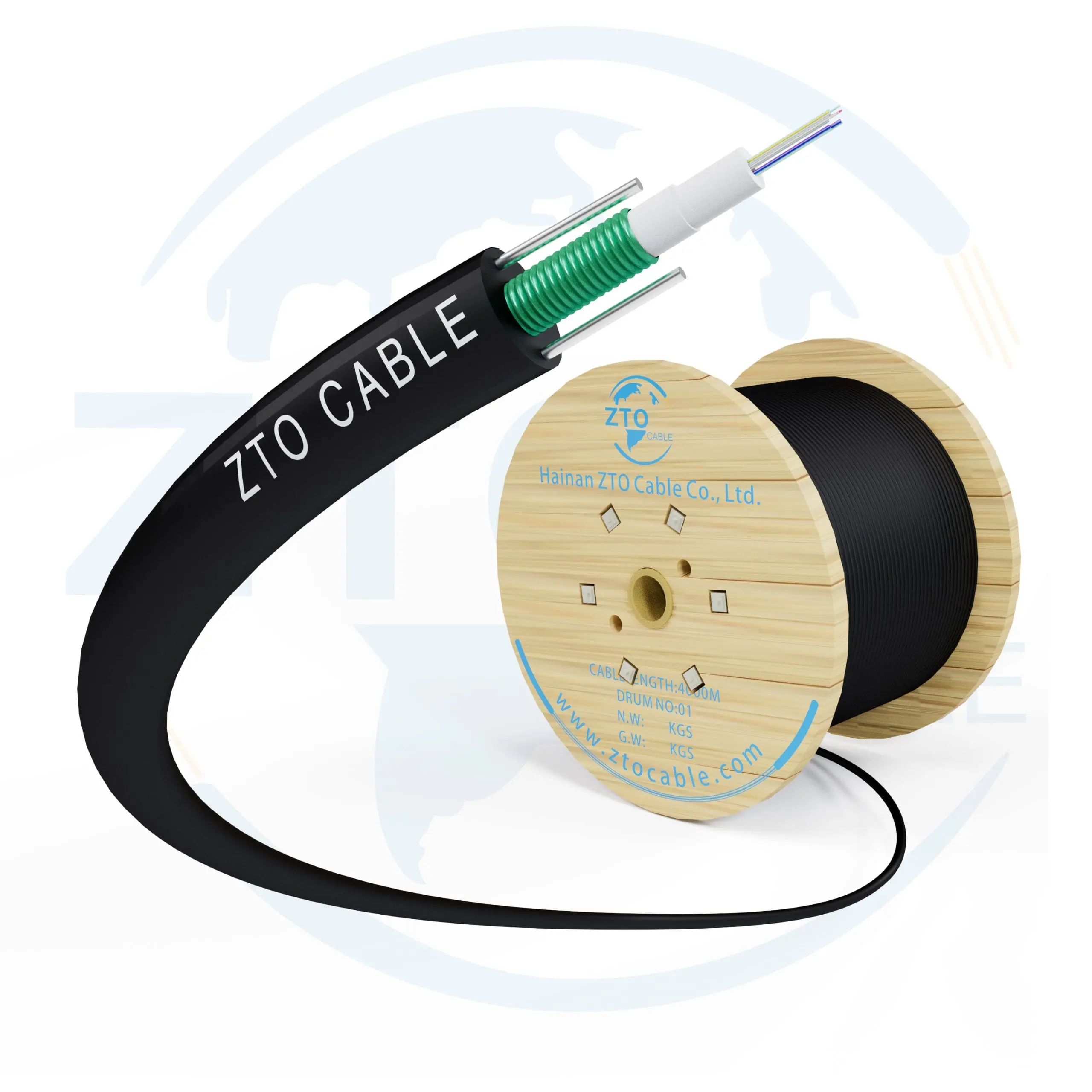 ixlos silver plate ofc cable WBT-0101使用 Light Armored Fiber Optic Cable GYXTW Manufacturer - ZTO