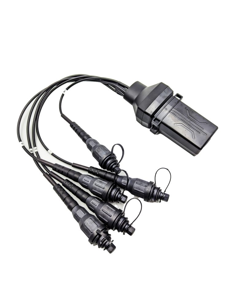 FTTH Waterproof MultiPort Flex Splitter Terminal Box opt cable