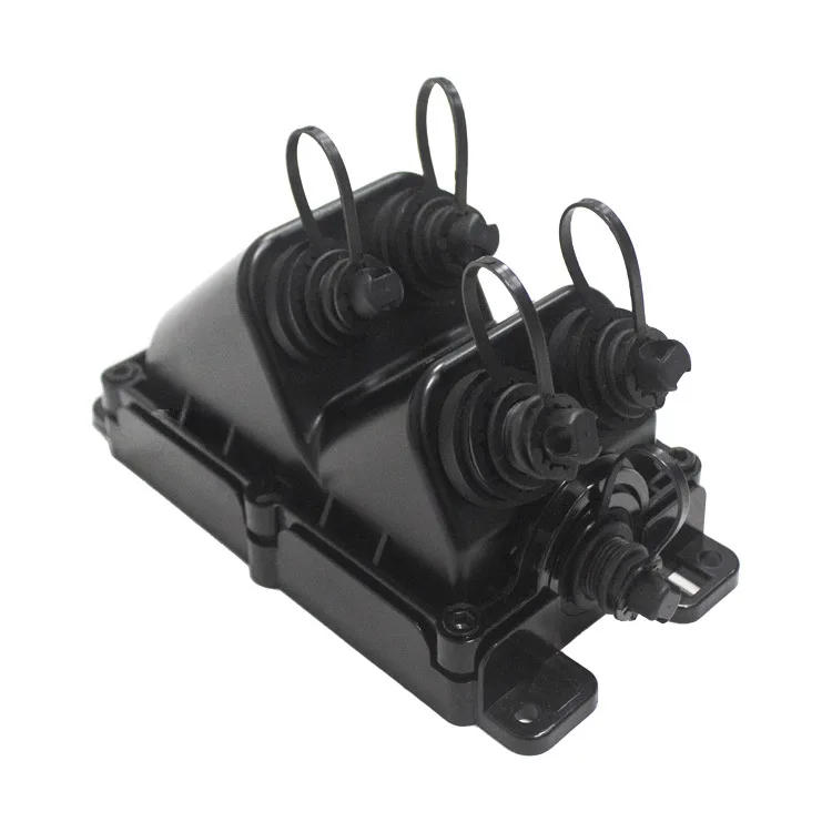 4-портовая оптическая клеммная коробка MST с делителями 1x4PLC