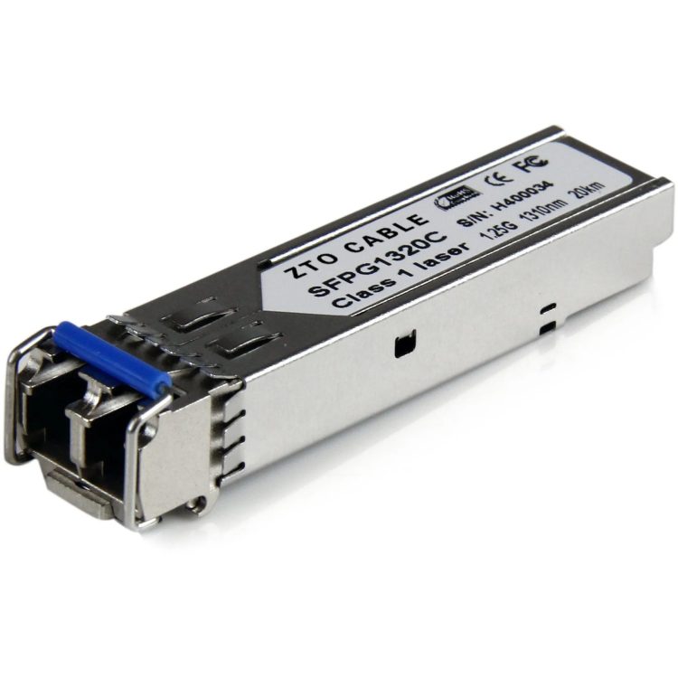 SFP Single Mode DUAL Fiber Transceiver 1.25Gbps 20KM