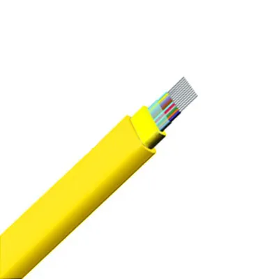 12-Fibers Singlemode 9/125 OS2 LSZH Indoor Ribbon Fiber Optic Cable