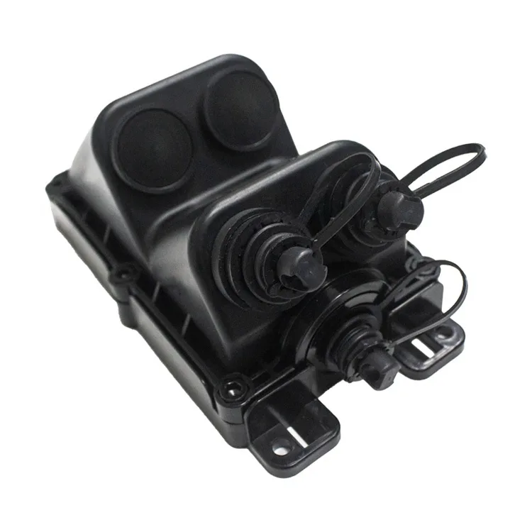 2 портовый оптоволоконный MST терминальный блок со сплиттерами 1x2 PLC