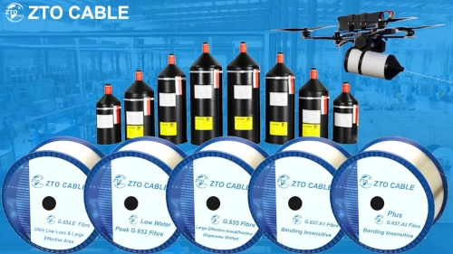 Cable de fibra óptica de alto rendimiento para drones FPV