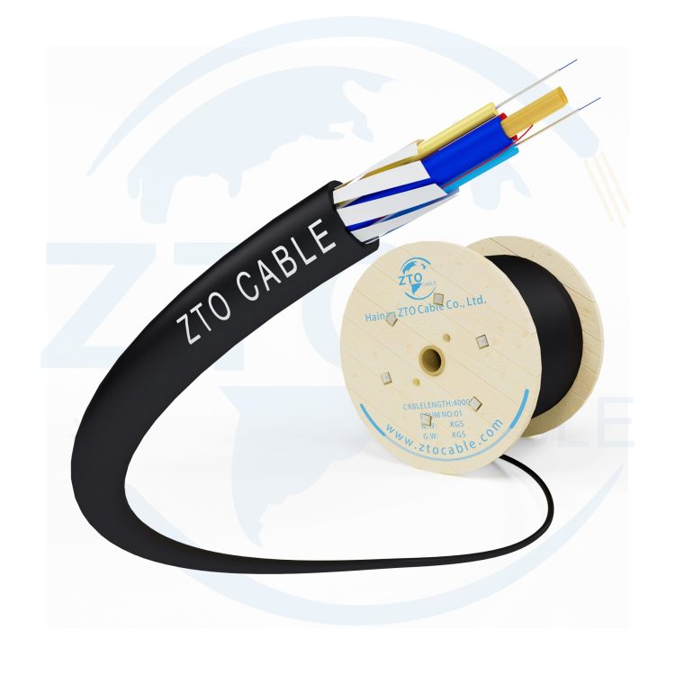 GDVV 2G.657A2 (Bow-type) +2×1.5mm^2 Optical Hybrid Cable