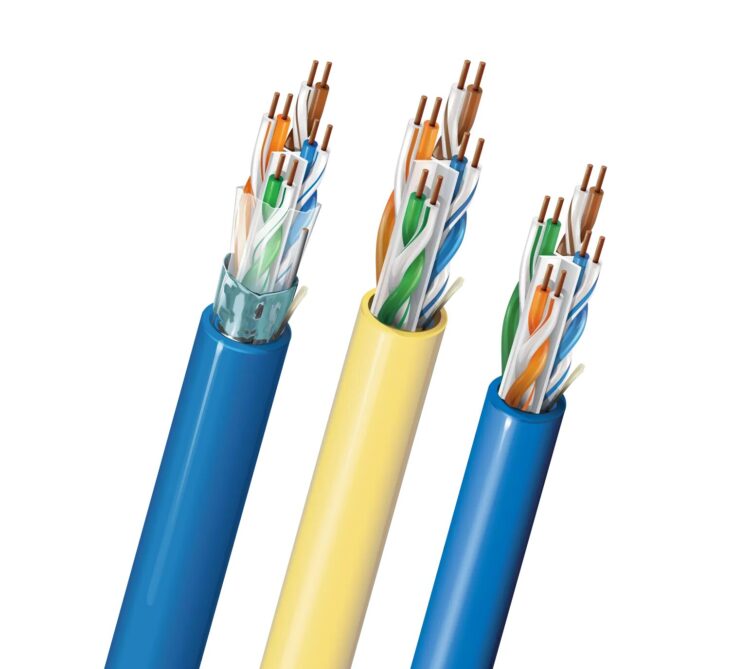 High-Performance Cat6 Ethernet Cable (305m/1000ft)