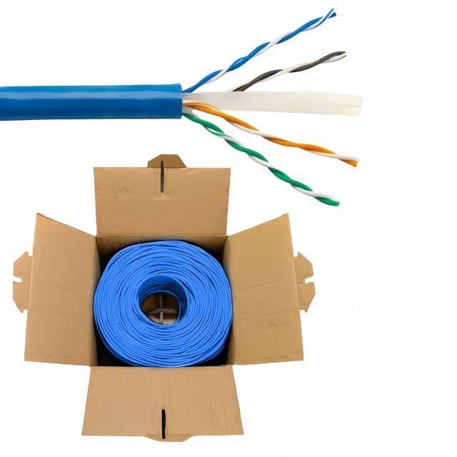 Cat6a U/UTP Solid Network Patch Cable (23AWG)