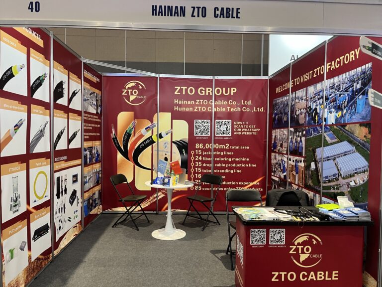 Welcome to ZTO Cable! Our team ready to connect with industry leaders at Booth 40 during the Philippine Tech Show in Manila.