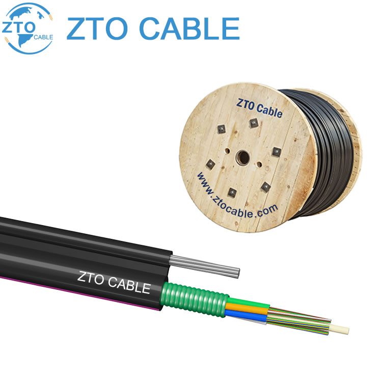 Figure 8 Fiber Optic Cable Aerial Stranded GYFTC8S Manufacturer - ZTO CABLE