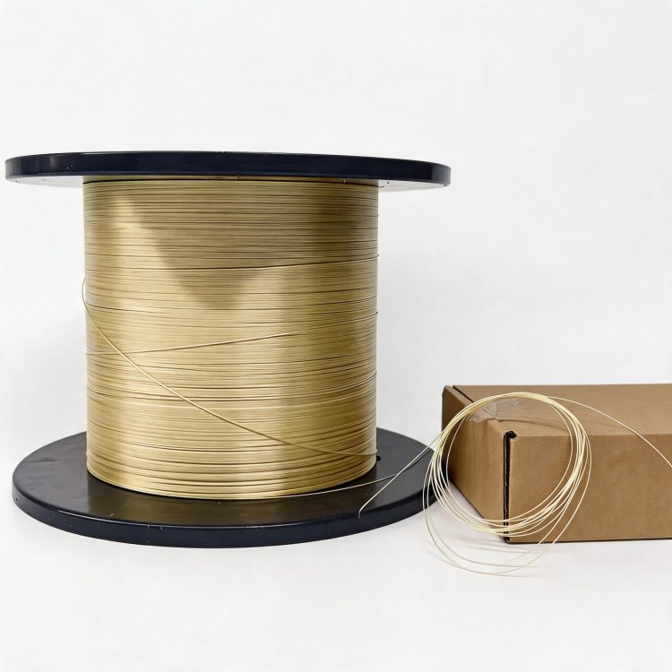 Kevlar Reinforced Fiber Optic Cable — G.657A2 0.9mm Aramid Yarn 200N Tensile for UAV Drone Tethering