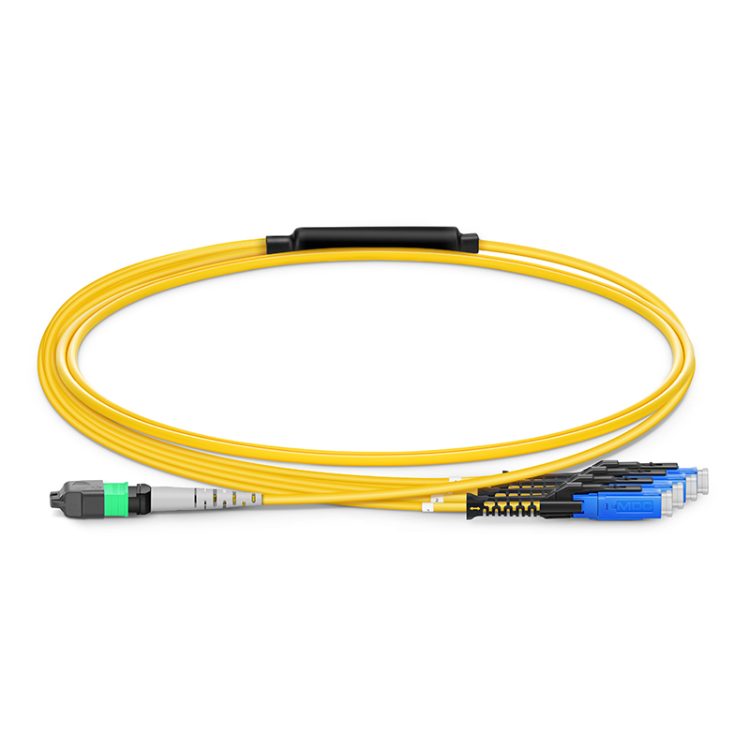 MTP-8 APC to 4 x MDC UPC Harness, 8 Fibers, OS2, Type B