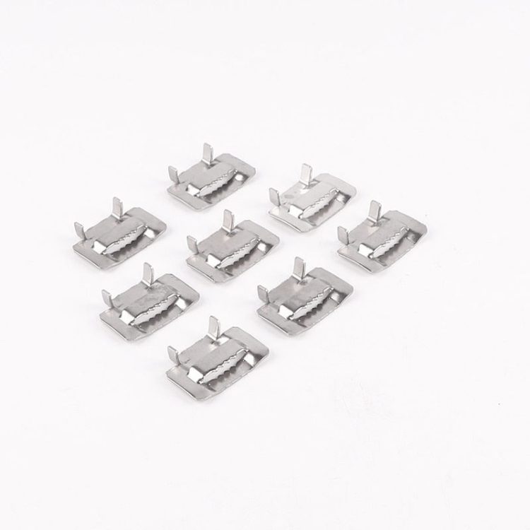 Optical fiber accessory buckle manufacturer, stainless steel buckle 304, stainless steel toothed buckle optical fiber cable clamp FTTH