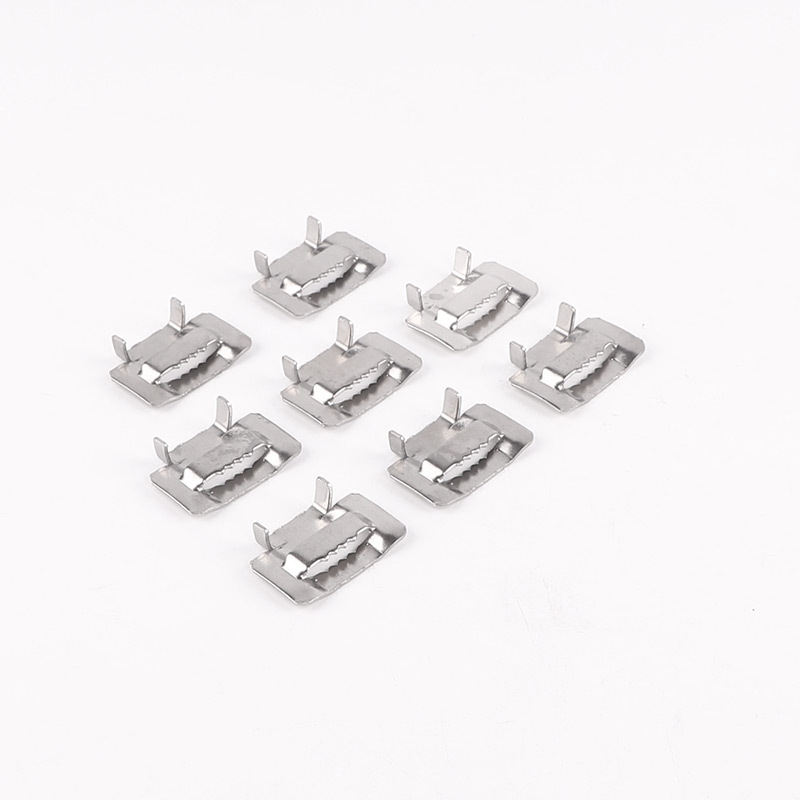 Optical fiber accessory buckle manufacturer, stainless steel buckle 304, stainless steel toothed buckle optical fiber cable clamp FTTH